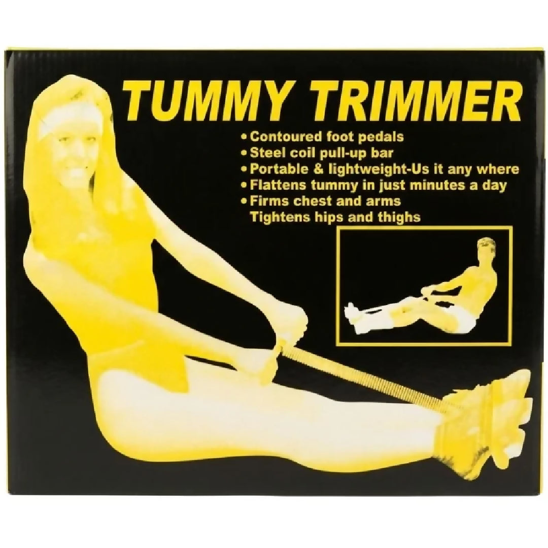 Double Spring Resistance Training Tummy Trimmer Abdominal Exercise Full Body Workout Tool Home Gym Fitness Equipment