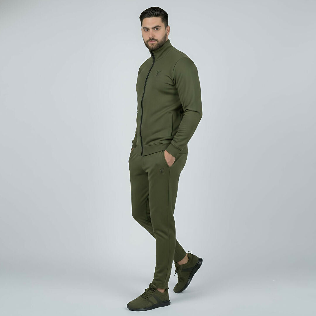 Premium Wrinkle Free Imported Scuba Tracksuit Heavyweight Soft Fabric