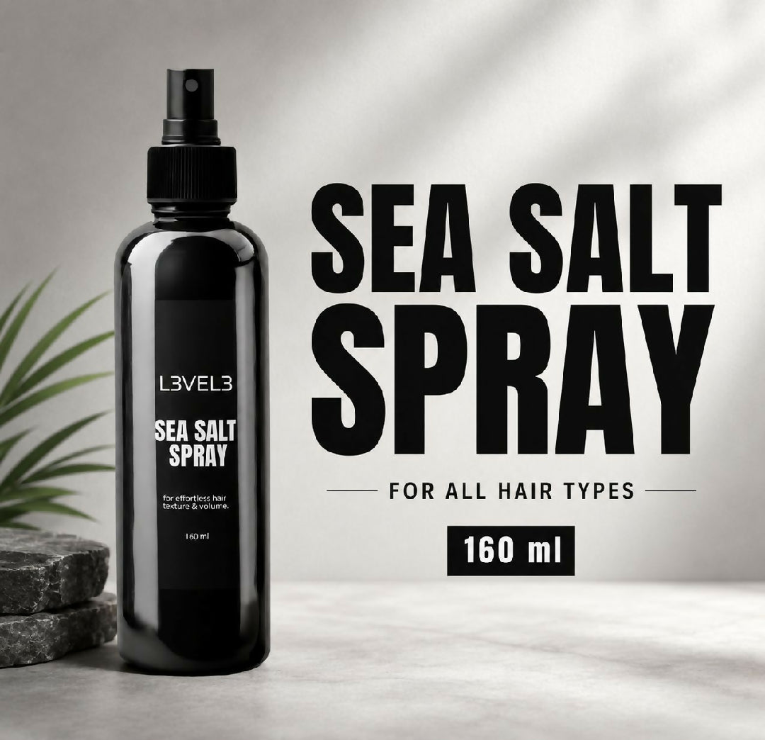 Sea Salt Spray by Vibe Tribe 160ml for Effortless Hair Texture and Volume Hair Styling Spray