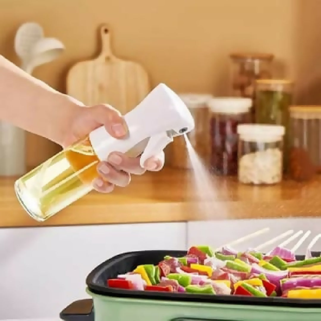 200ML Oil Spray Bottle Pump for Oil Control Kitchen Olive Oil Sprayer Pot Bottle Dispenser Gadget Cooking Tools For BBQ Baking