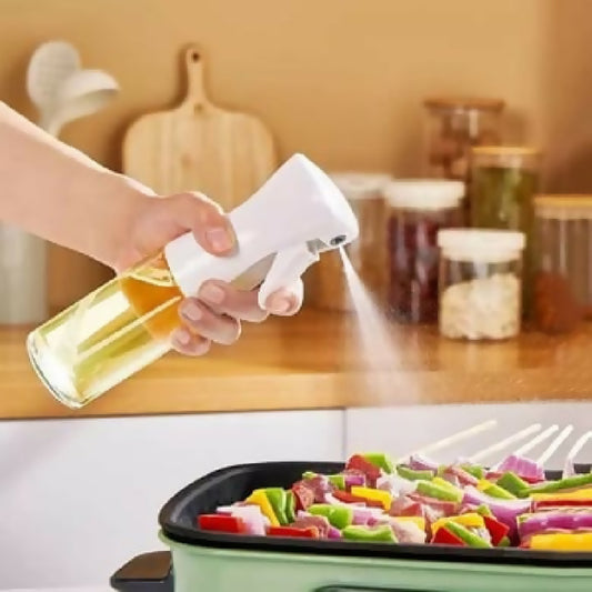 200ML Oil Spray Bottle Pump for Oil Control Kitchen Olive Oil Sprayer Pot Bottle Dispenser Gadget Cooking Tools For BBQ Baking