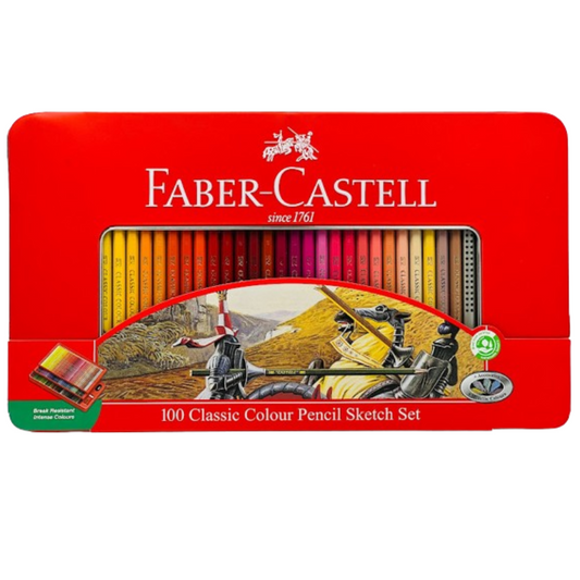 Faber Castell 100 Classic Colour Pencils - Stockist.pk