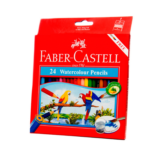 Faber Castell 24 Water Colour Pencils - Stockist.pk