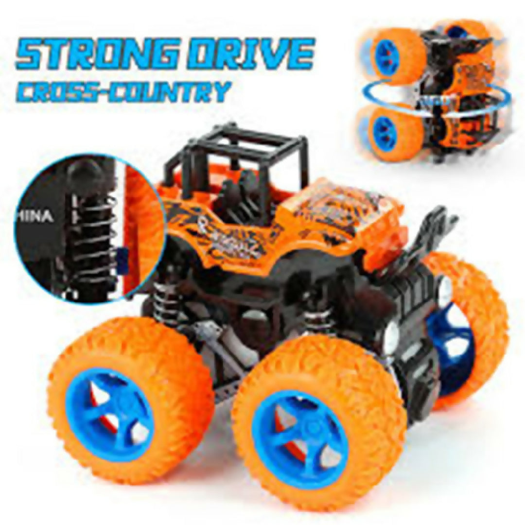 4WD Pull Back Monster Trucks with High Speed Random Color Die-cast Buggy Functions Toy Cars Collectible Off-Road Car Gift for Kids Kid inertia mini car toy Kids truck toy horses retreat play vehicles friction powered