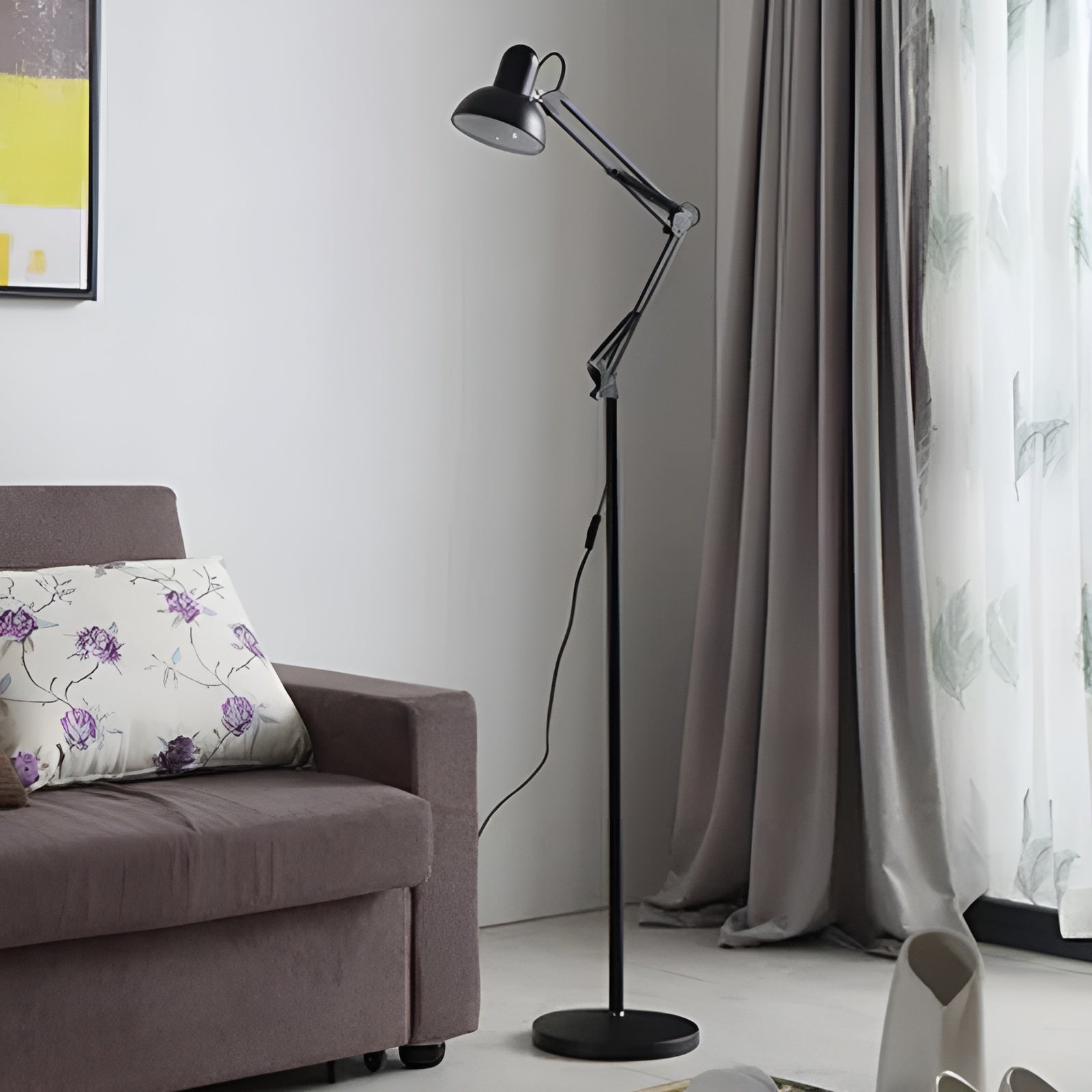 Floor Lamp  Modern Standing Lamp for Living Room Bedroom and Office