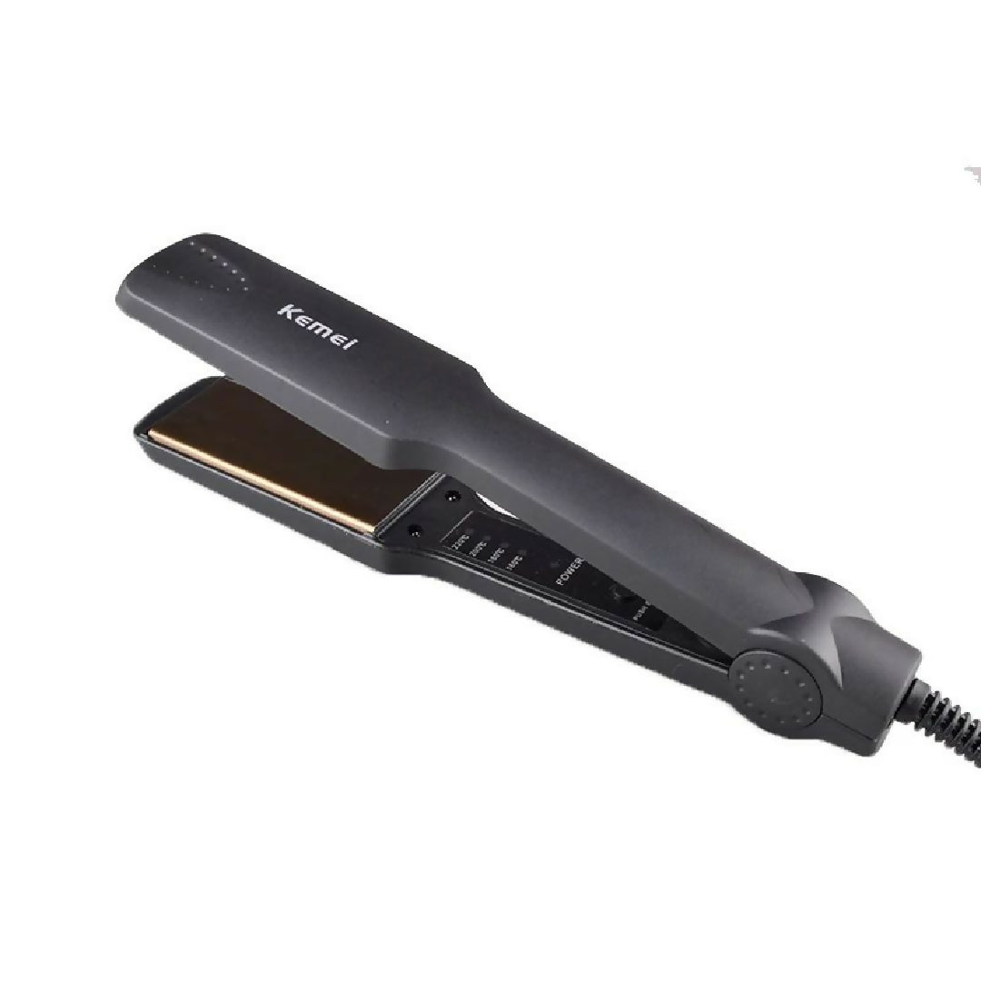 Kemei KM 329 Professional Hair Straightener With Temperature Control For Women