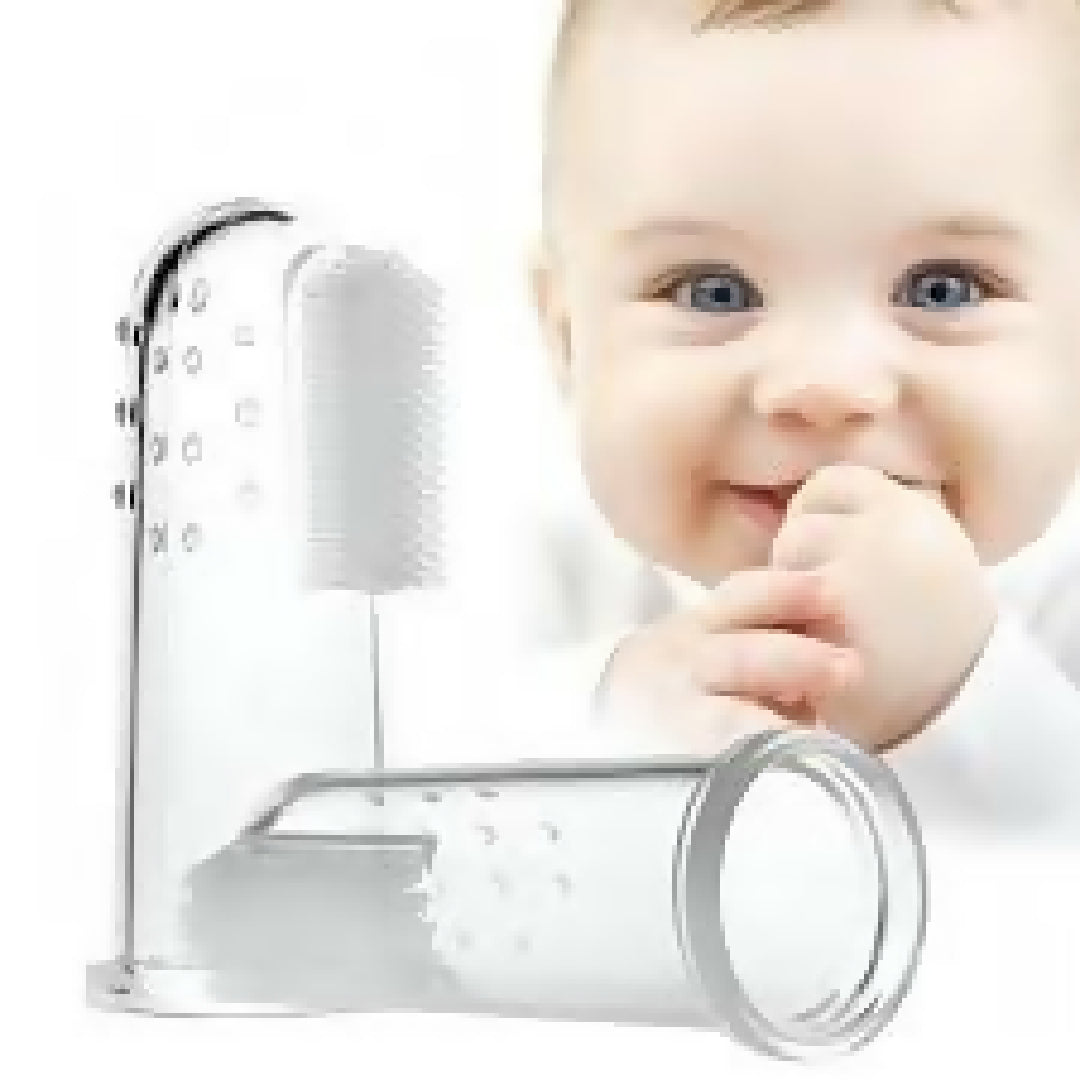 Baby Finger Toothbrush Silicon Toothbrush Box Children Teeth Clear Soft Silicone Infant Tooth Brush Rubber Cleaning Baby Brush