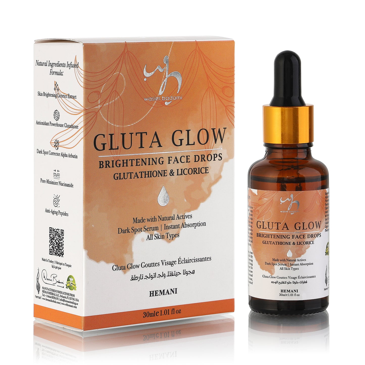 Gluta Glow Brightening Face Drops 30ml