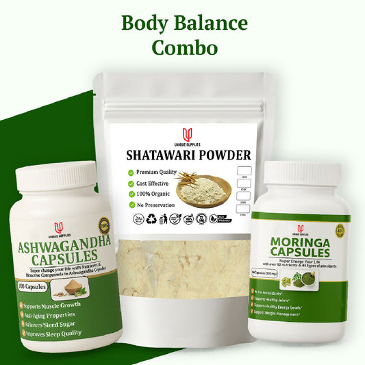 Body Balance Combo Natural Wellness and Daily Vitality Support