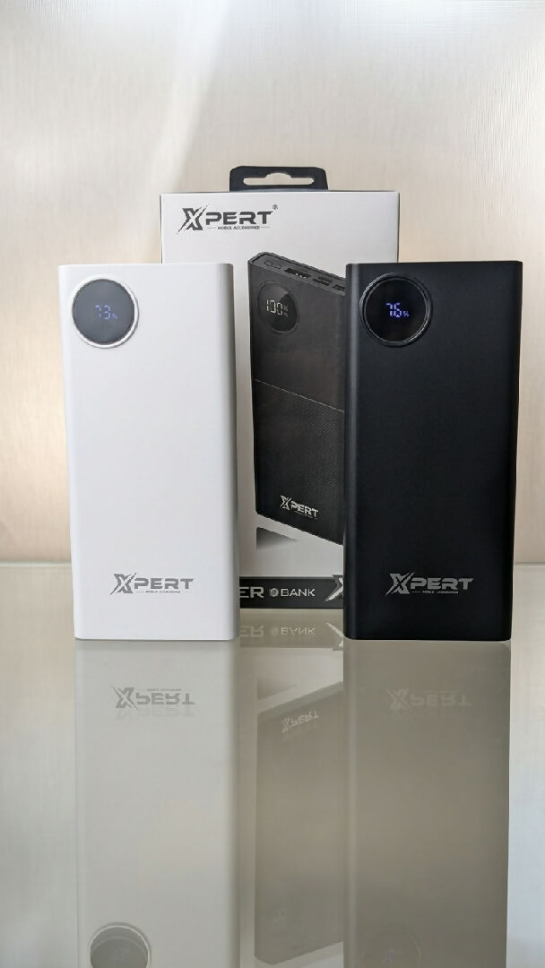 XPERT XP-424 20000mAh Power Bank 66W Fast Charging LED Digital Display External Battery Pack