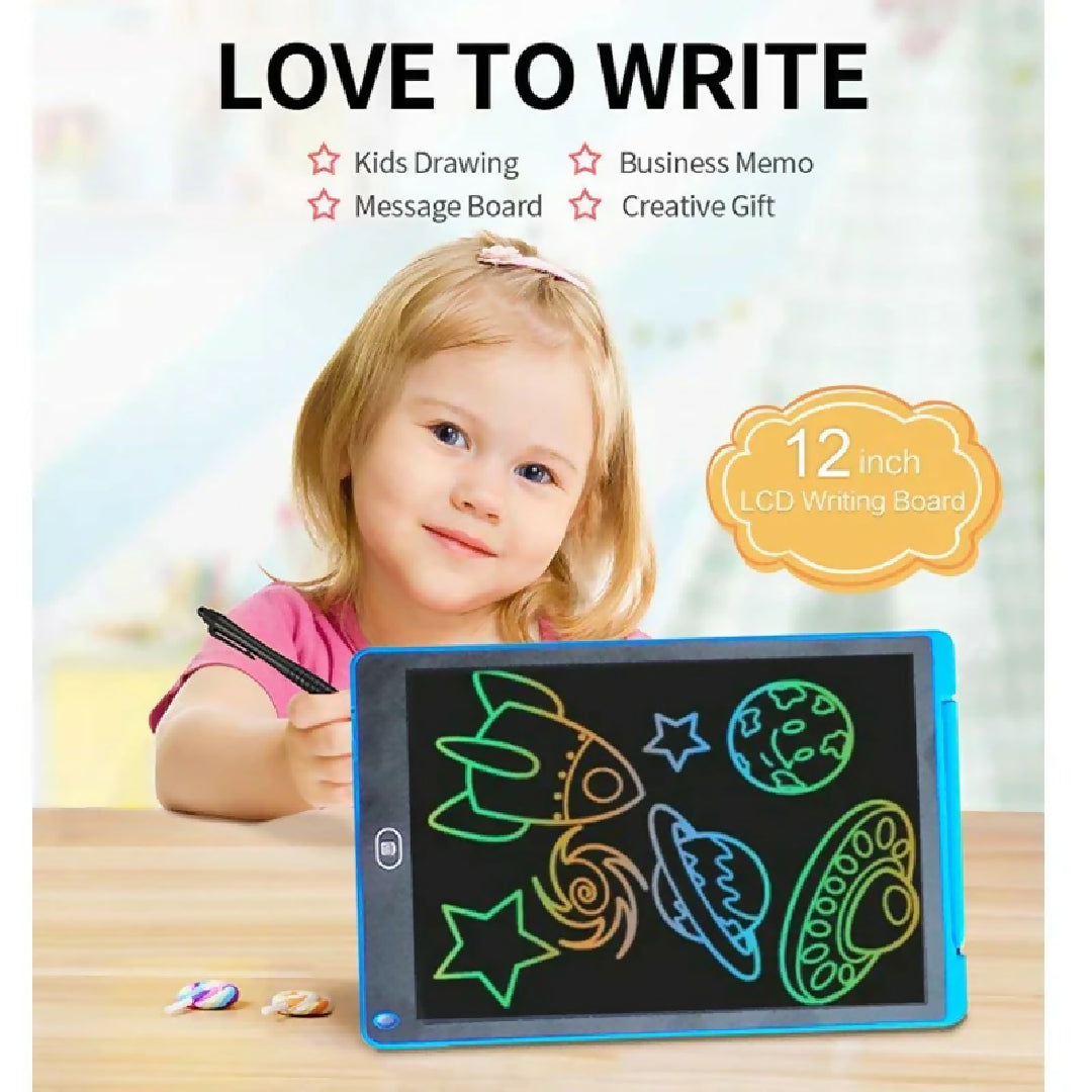 85 Inch LCD Writing Tablet for Kids Colorful Doodle Board Drawing Tablet with Lock Erasable Portable