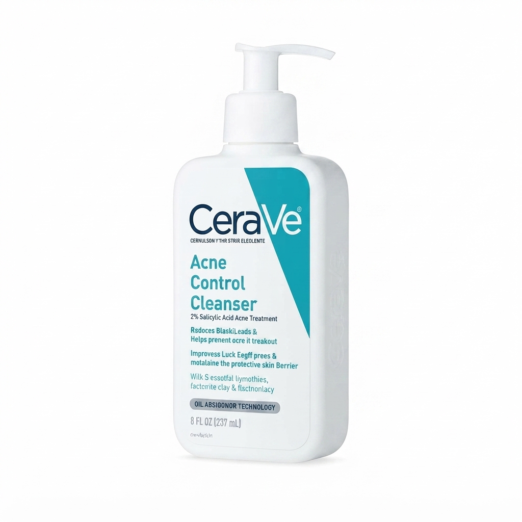 CeraVe acne control cleanser face wash 2 percent salicylic acid 237ml