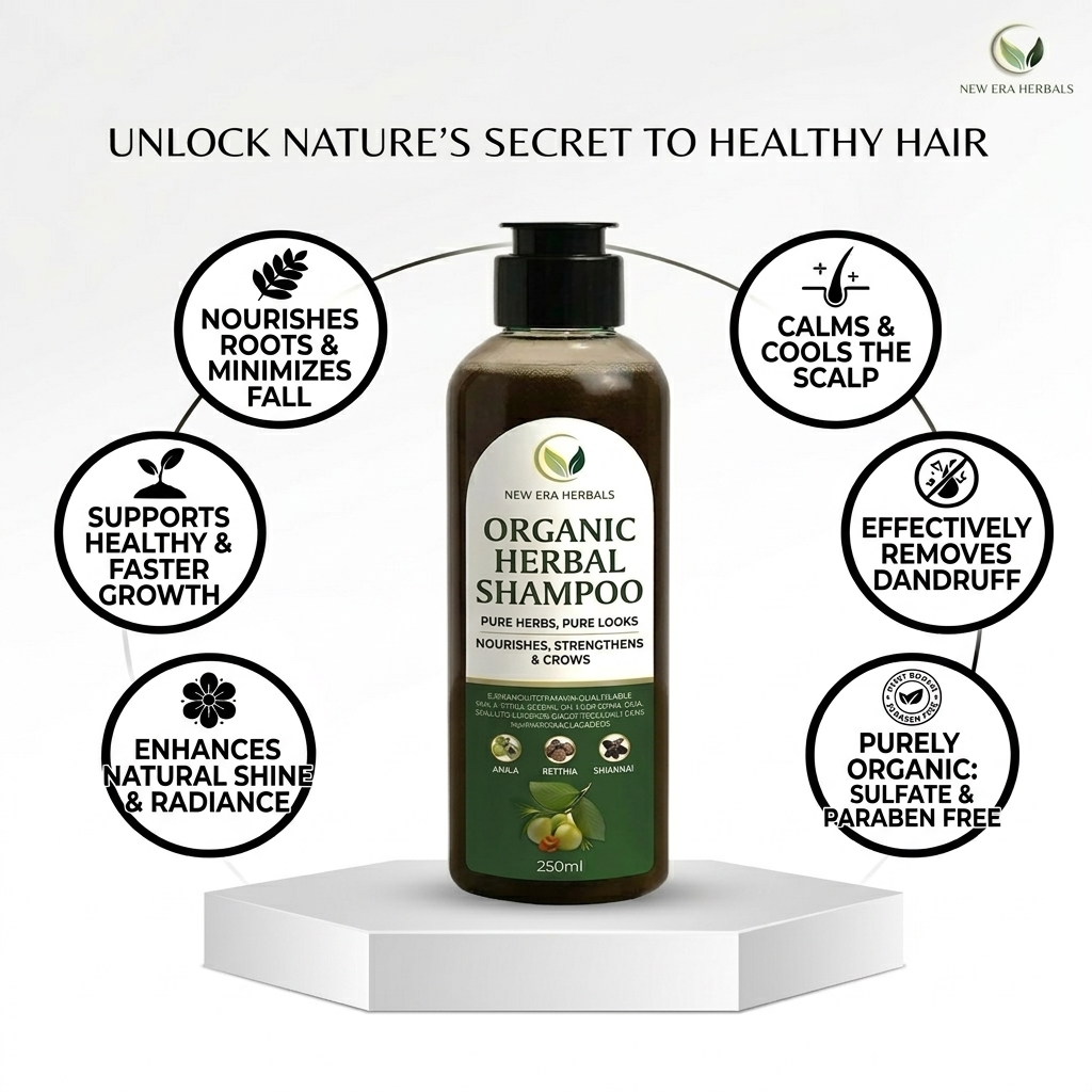 Organic Herbal Shampoo