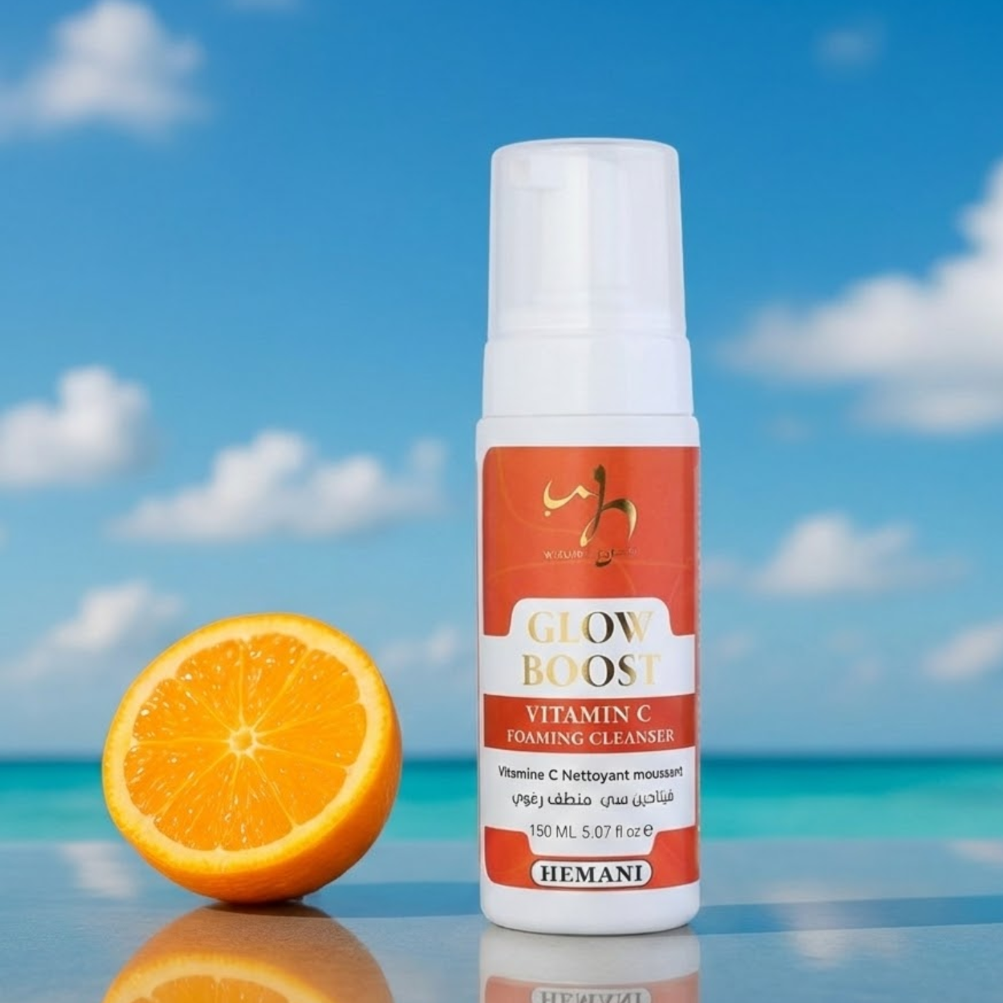 Glow Boost Foaming Face Wash with Vitamin C 150ml