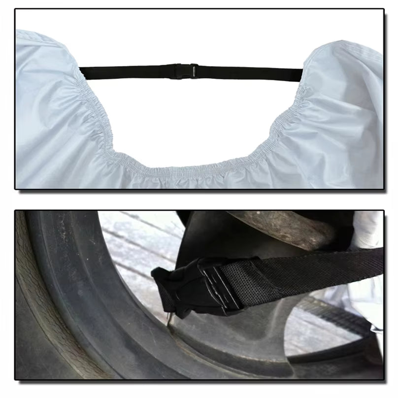 Bike Cover Full Size - CD70, Honda 125 & Yamaha YBR - Waterproof Motorcycle Cover, Top Parking Cover