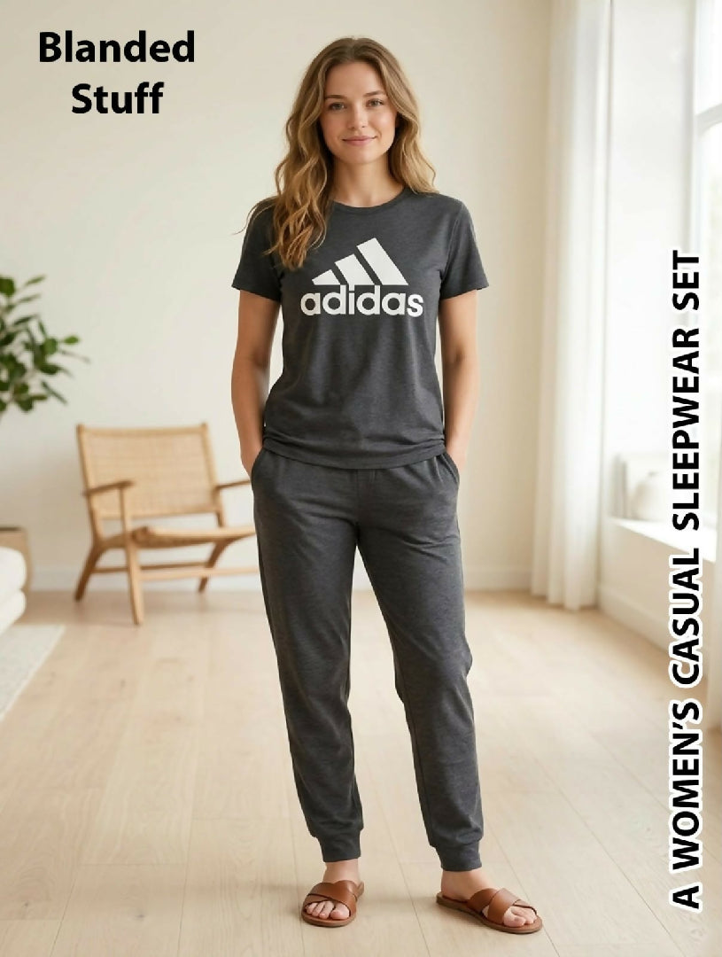 Women Elegant Trouser Shirt (Blended Stuff)