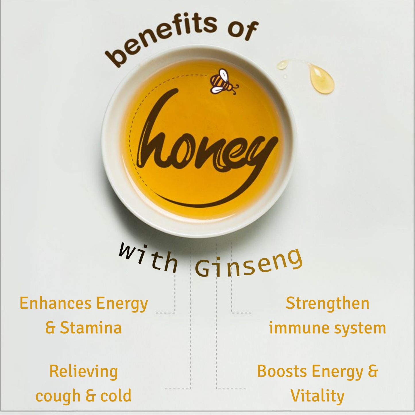 Honey Spoon - Ginseng