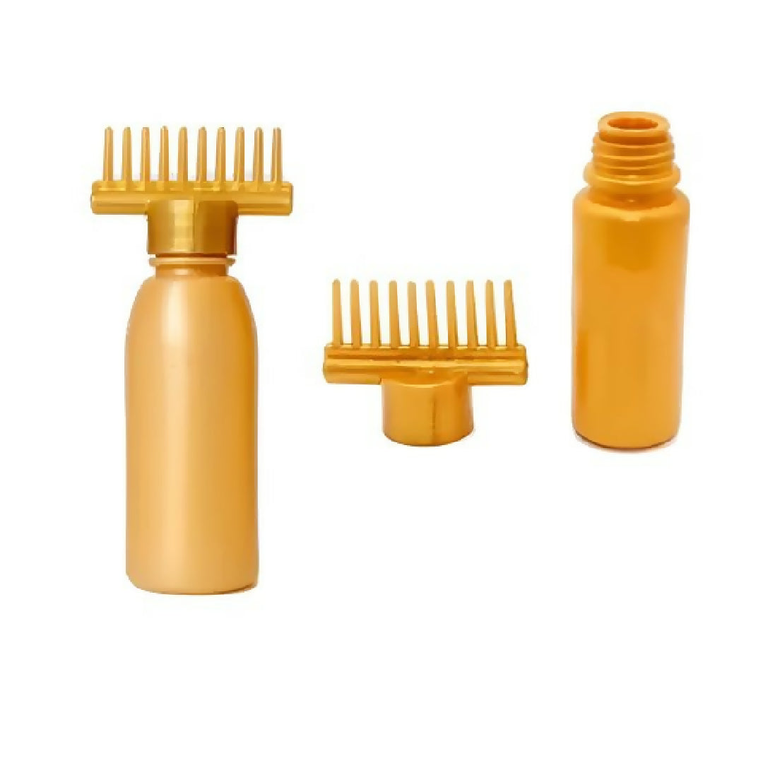 3 in 1 Combo Deal - 1 Derma Roller 0-5mm - Silicone Scalp Massage Brush - Oil Bottle