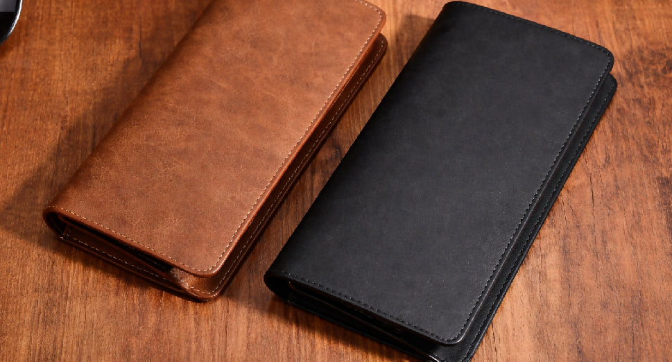 SPINZER PURE LEATHER LONG WALLET