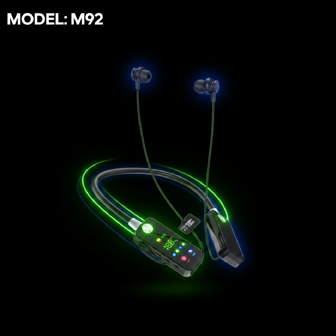 Aroima M92 Stereo Wireless Neckband Headphones