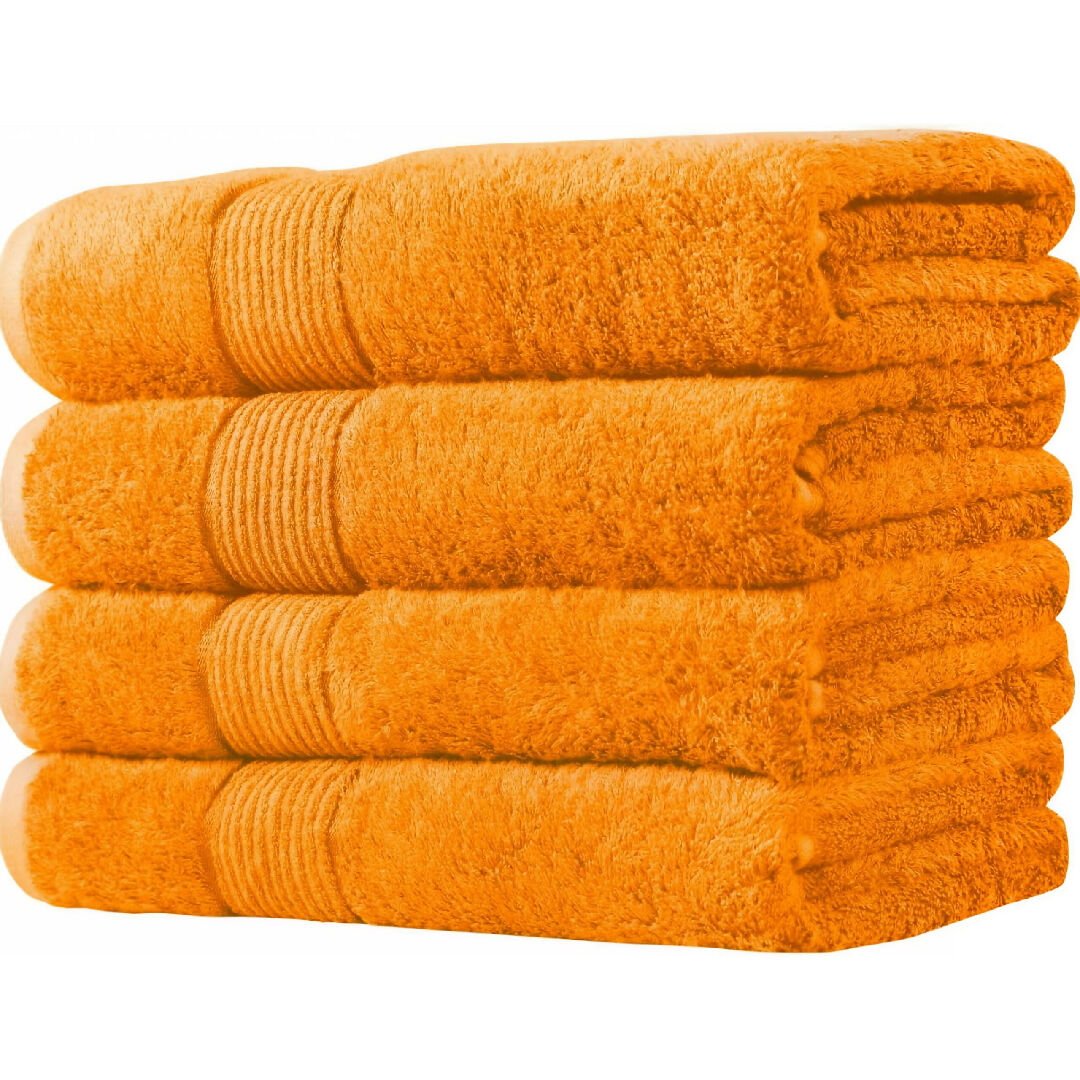 Premium Egyptian Cotton Pile 8 Piece Towel Set Ultra Soft Luxury Bathroom Towels