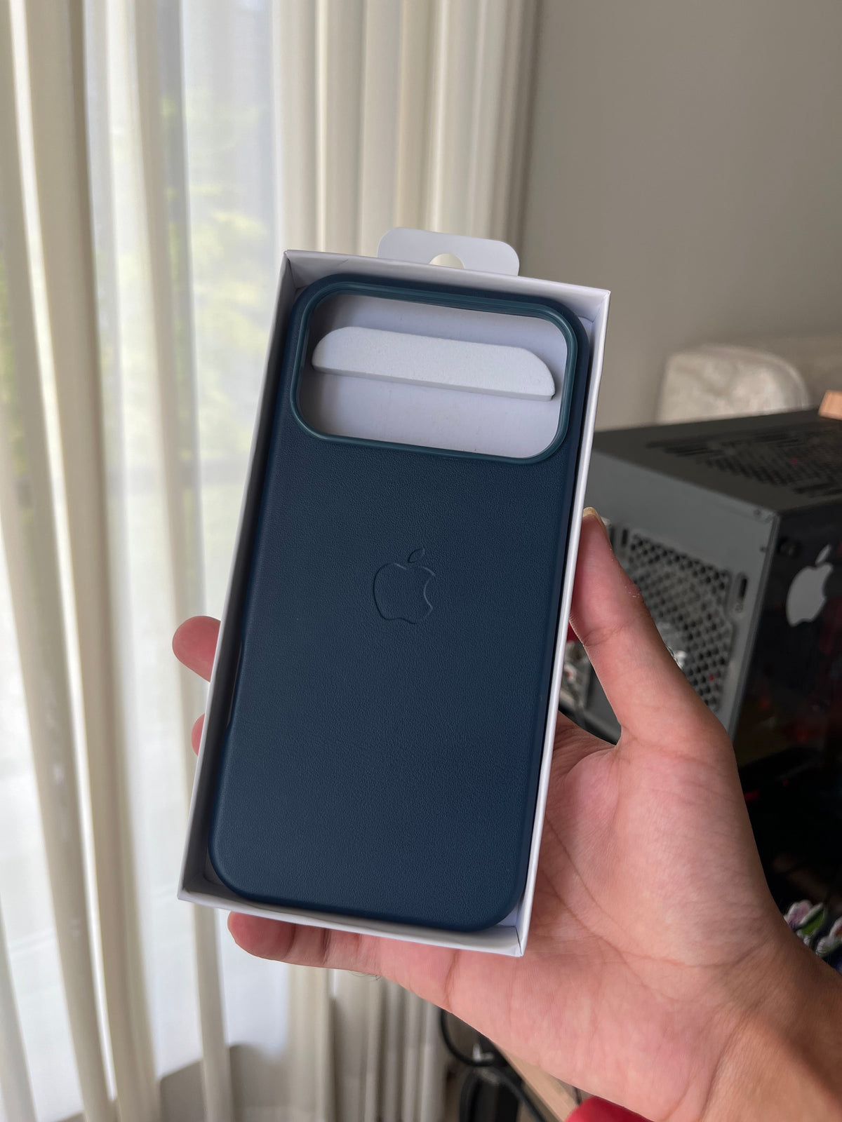 Apple iPhone 17 Pro Max Leather Case MagSafe - Midnight Blue