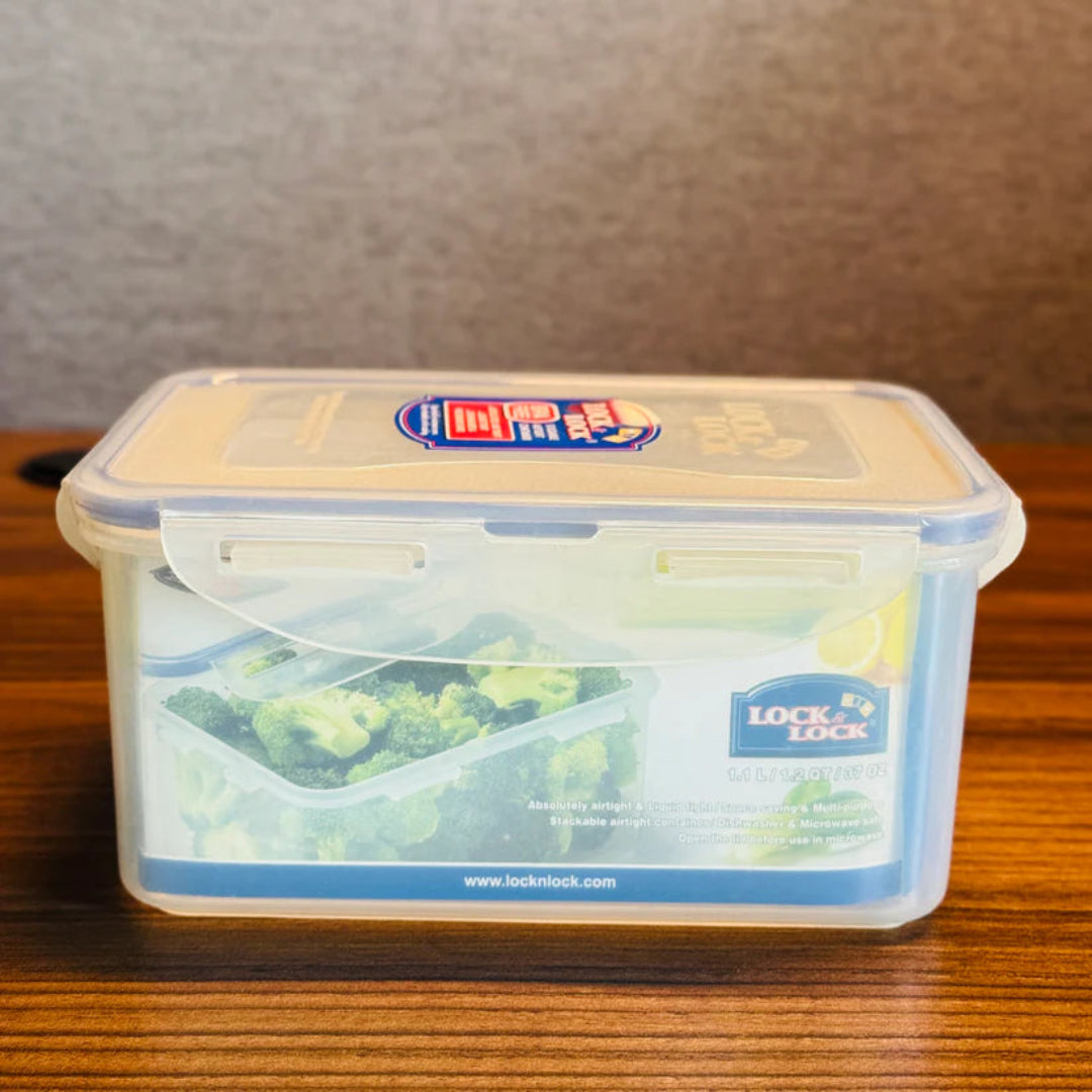 RECTANGULER SHORT FOOD CONTAINER 5.5L LHPL836