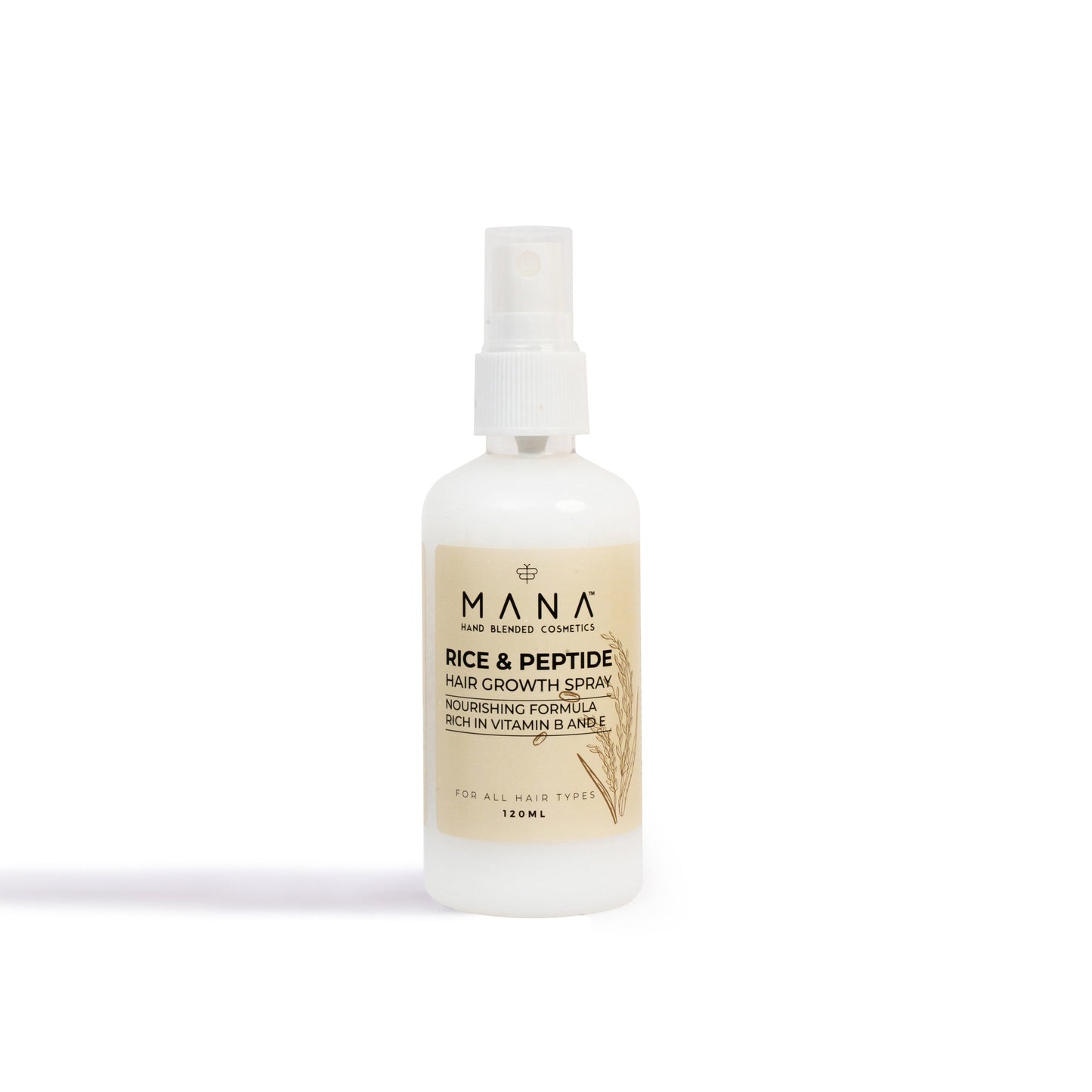 Shop Rice and Peptide Hair Growth Spray at Mana Beauty Spirit