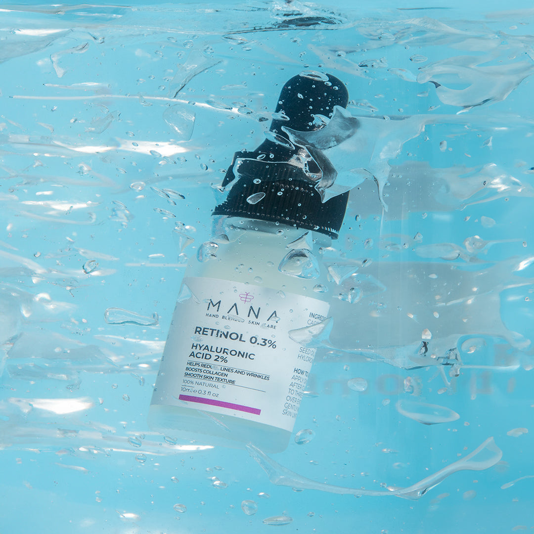 Shop Retinol 0.3 % Hyaluronic acid 2% at Mana Beauty Spirit