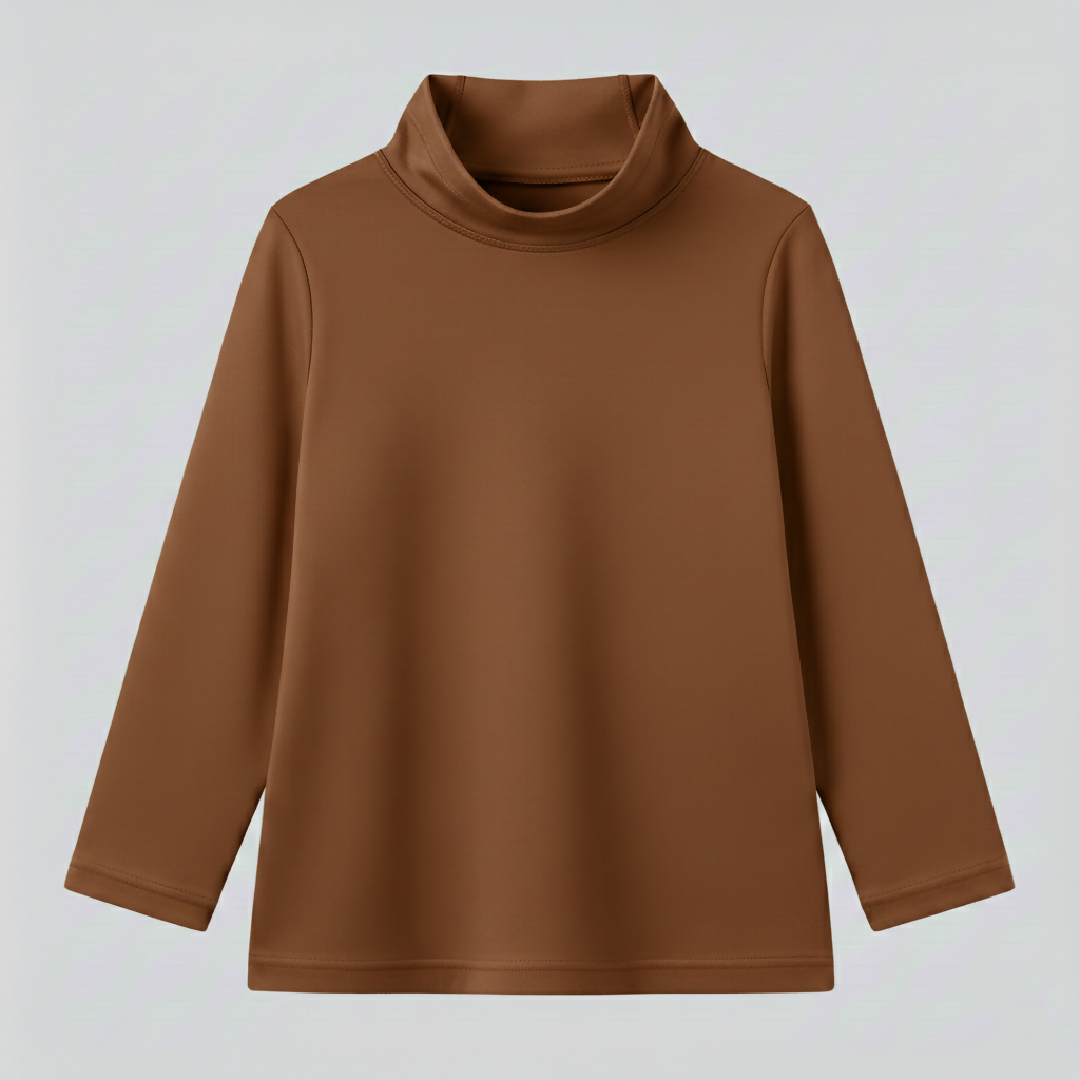 Kids Full Sleeves High Neck Sweaters