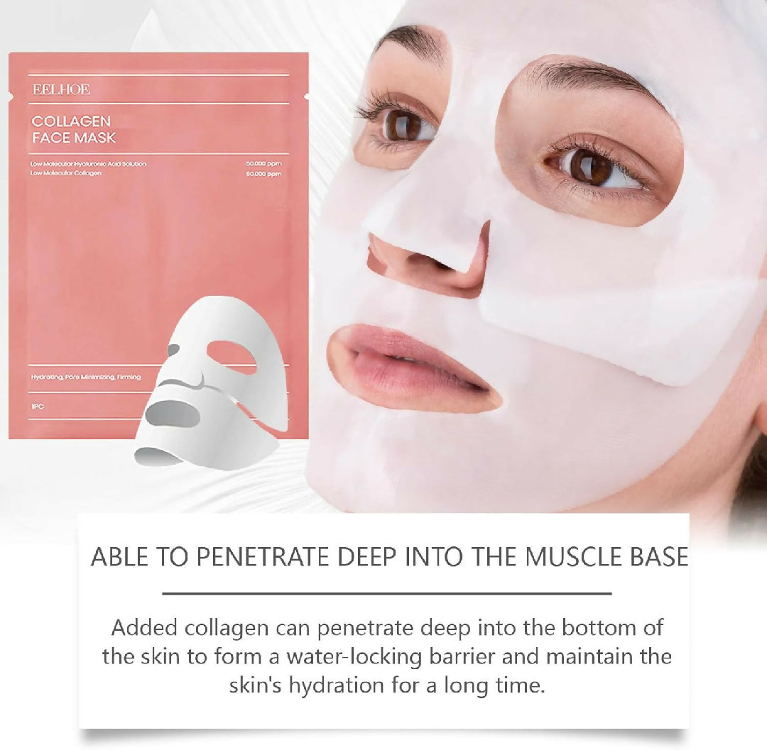 1-Pc-Bio-Collagen-Real-Deep-Mask-Hydrating-Over-Night-Facial-Sheet-Mask-Pore-Minimising-Firming-Collagen-Mask-Hydrating-Overnight-Skin-Care-Mask