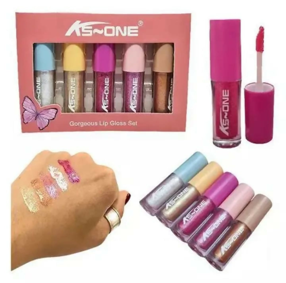 KS ONE 2-In-1 Waterproof Lip Gloss and Eyeshadow Stick - Multicolor