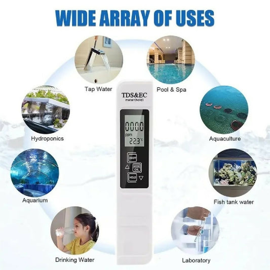 Portable-Digital-Water-TDS-EC-And-Temperature-Meter-3-in-1-With-ATC-Function-1ppm-Resolution-0-9990ppm-Purity-Tester