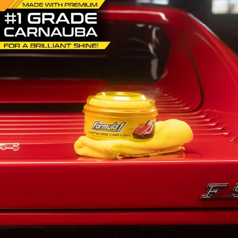 Formula 1 Carnauba Car Wax 230g   Premium High Gloss Car Polish
