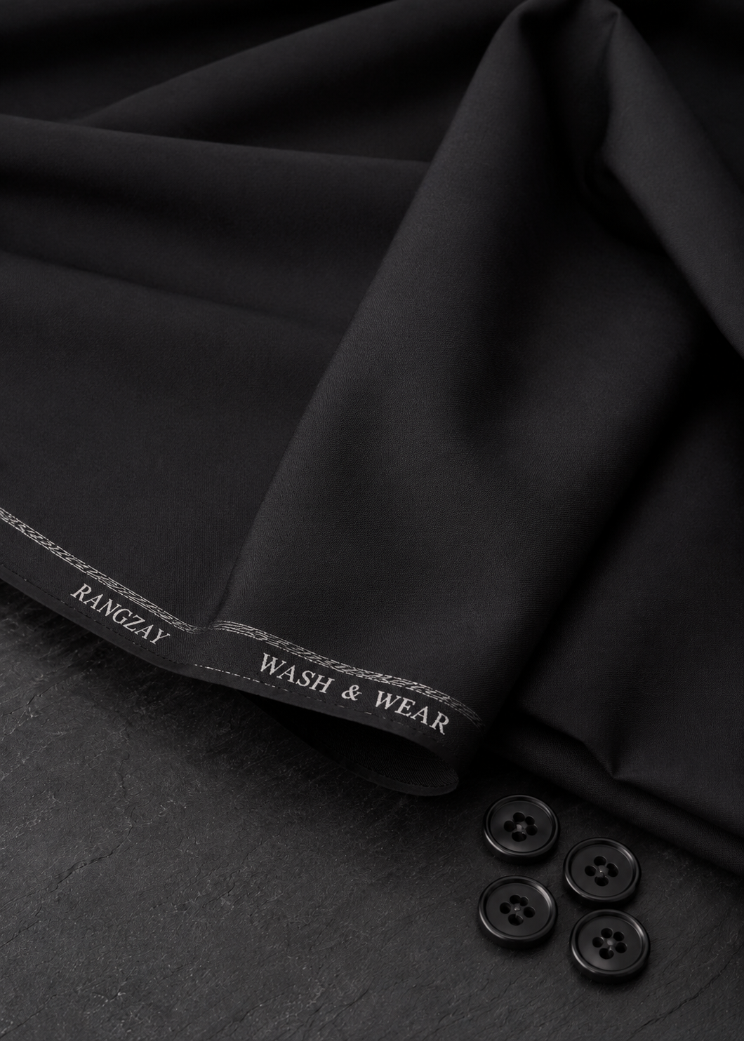 Midnight Black Wash & Wear
