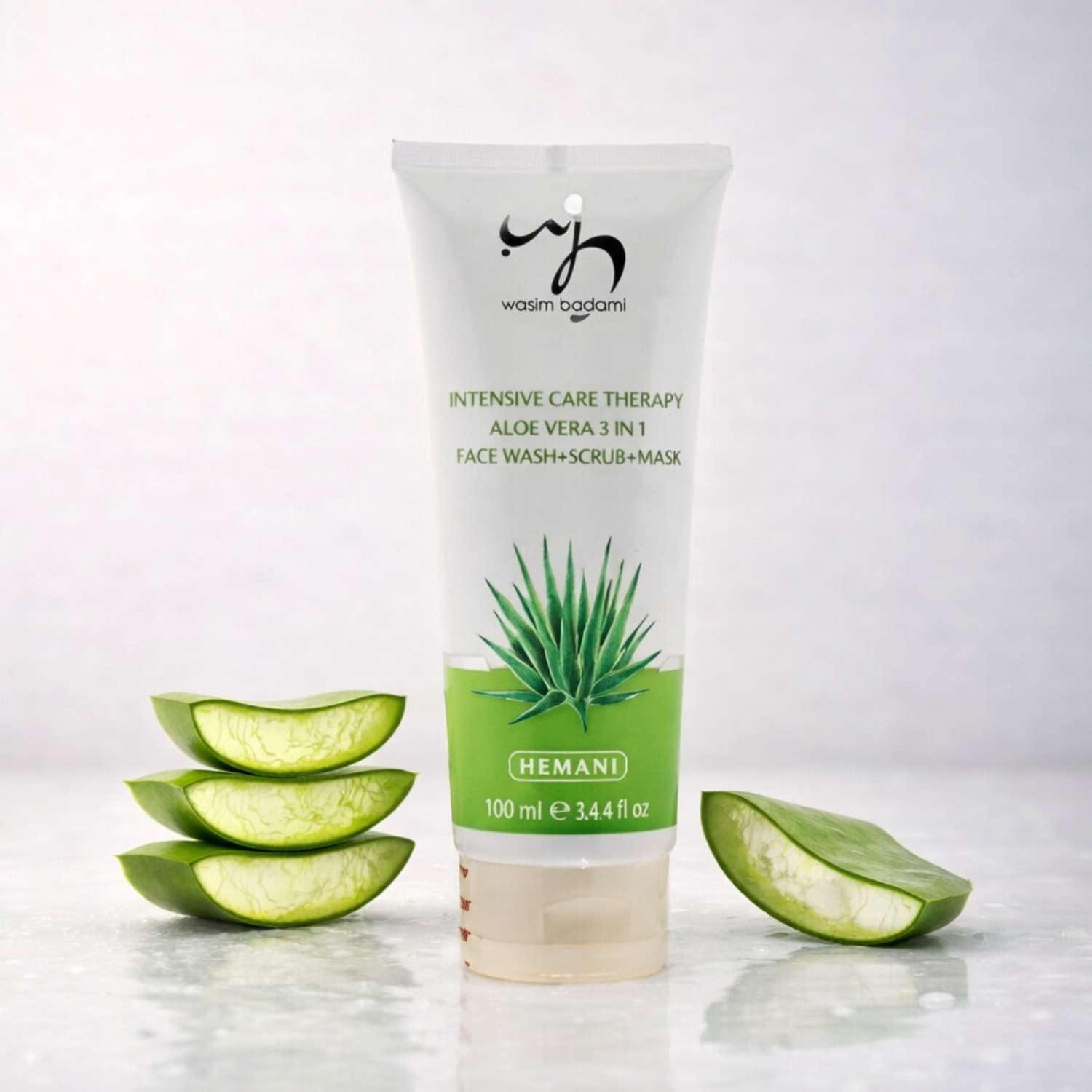 Intensive Care Therapy Aloe Vera 3 in 1 Face Wash + Scrub + Mask Deep Cleansing with Natural Beads