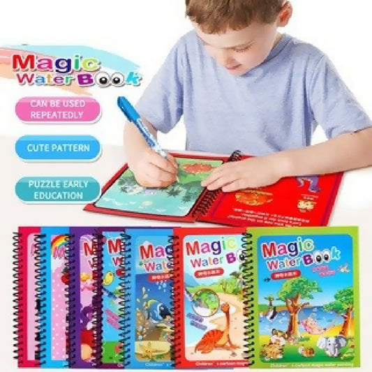 Magic Water Book Painting Drawing Coloring Board Book Doodle Magic Water Pen random book