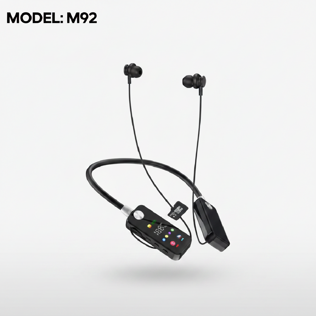 Aroima M92 Stereo Wireless Neckband Headphones