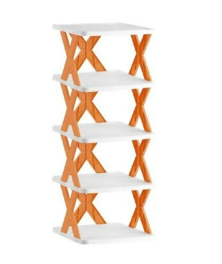 5 Layer Plastic Shoe Rack Organizer