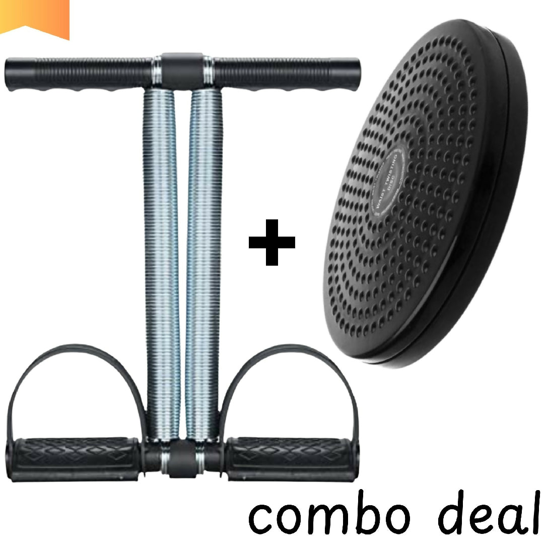 Twister Exercise Machine Tummy Trimmer Home Gym Fitness Equipment Set
