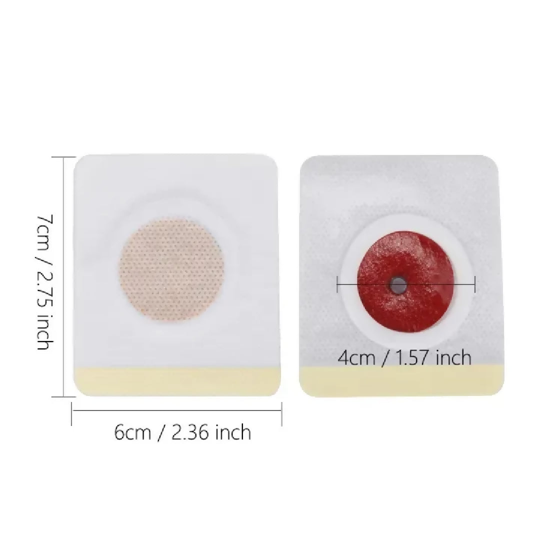ELAIMEI Slimming Patch 30pcs - Weight Loss Sticker for Abdominal Fat and Waist Shaping
