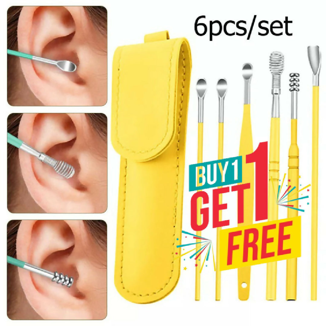 Earwax Removal Kit Set Of 6 - Buy 01 and Get 01 Free
