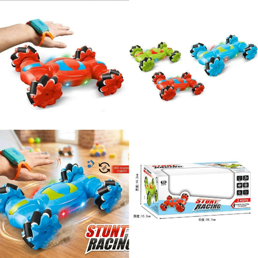Hand Gesture Remote Control CAR Hand Sensor RC Stunt Car Double Sided Rotating Off road