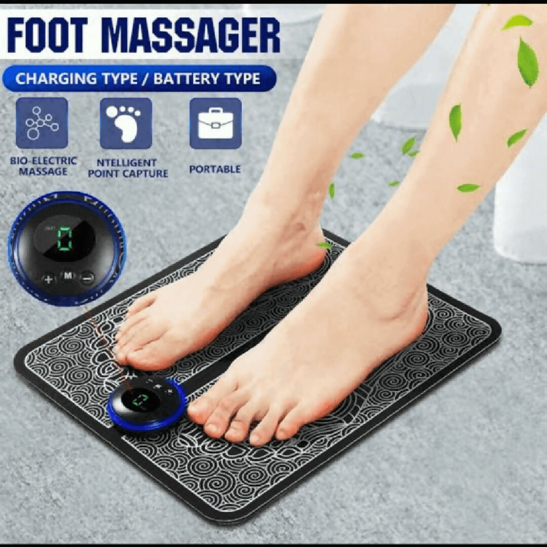 Electrical Muscle Stimulation Portable Foot Massager MA 860