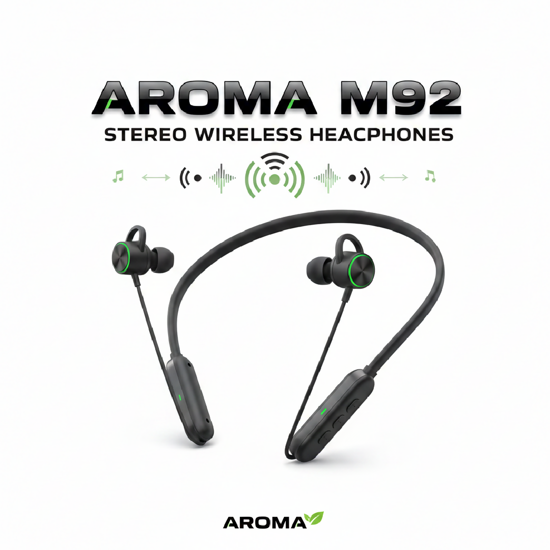 Aroima M92 Stereo Wireless Headphones