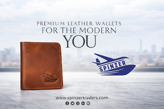SPINZER PURE LEATHER CARD HOLDER