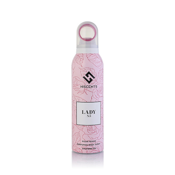 Hiscents Lady N.5 Body Spray 200ml