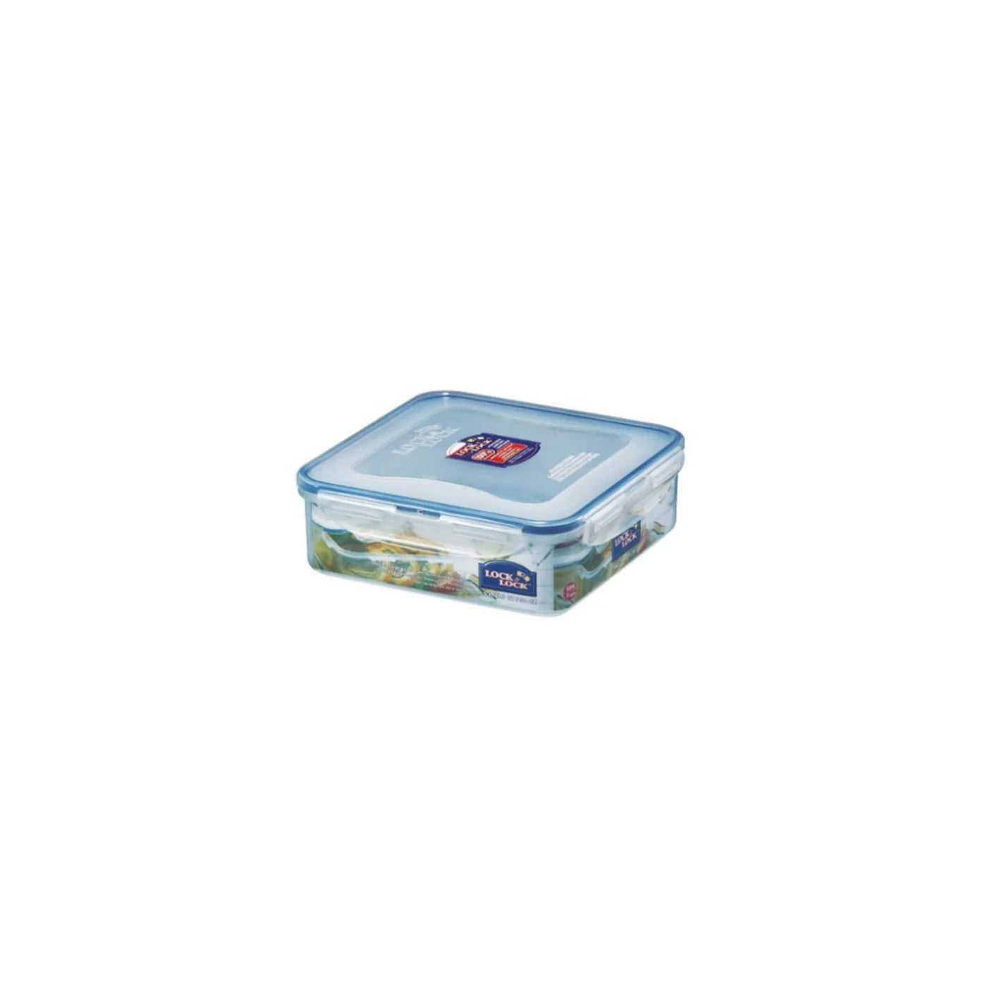 SQUARE SHORT FOOD CONTAINER 1.6L LHPL858