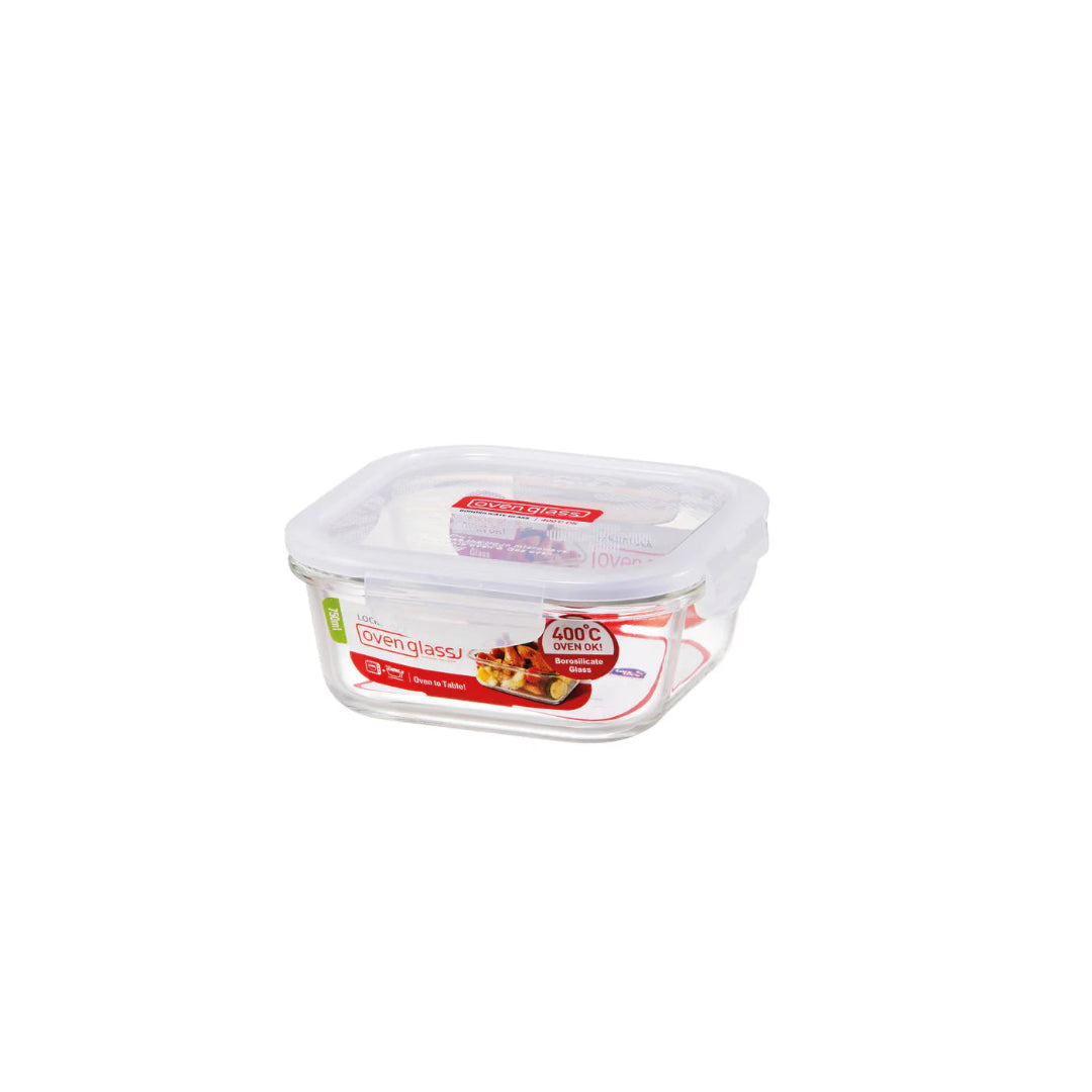 BOROSEAL-II HEAT RESISTANT GLASS SQUARE 750 ML LG224