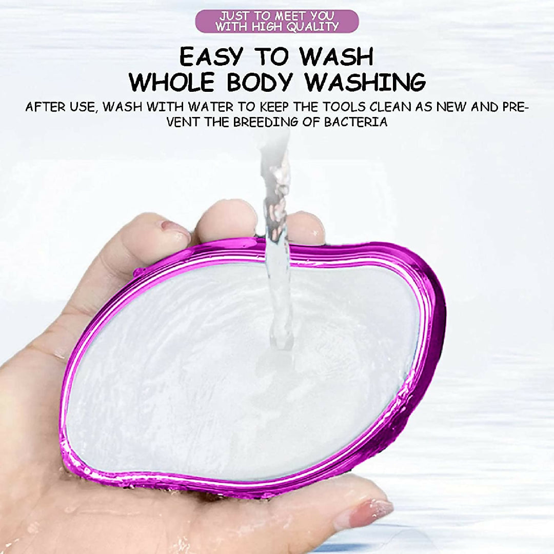 Bleame Crystal Hair Eraser - Painless Exfoliation Hair Removal Tool For Arms Legs Back - Apply To Any Part Of The Body - China - Random Color - Without Box